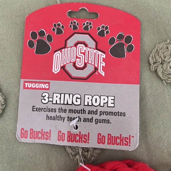 Ohio State dog toy - Picture 2 of 4